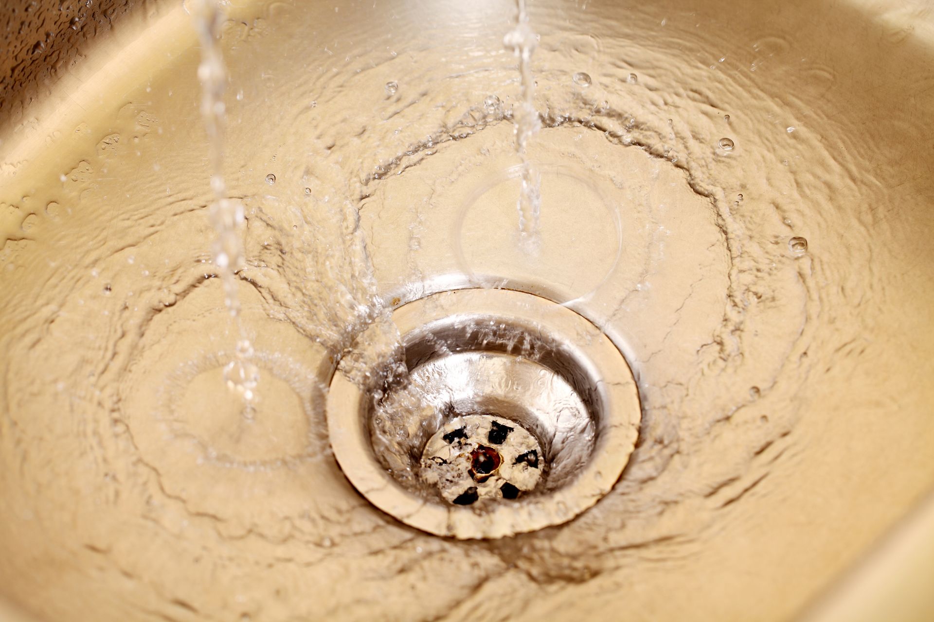 Drain cleaning service technician
